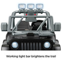 Power Wheels Jeep Wrangler Willys Black Ride On