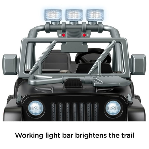 Power Wheels Jeep Wrangler Willys Black Ride On