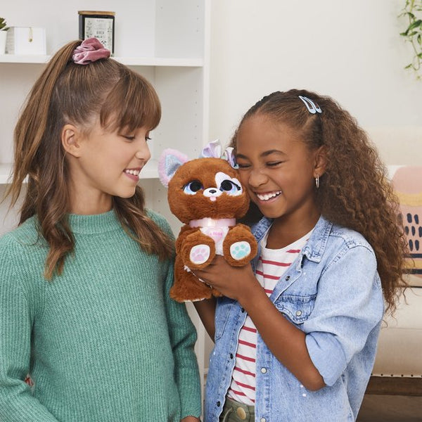 Present Pets, Glitter Puppy Interactive Plush Pet Toy with Over 100 Sounds and Actions