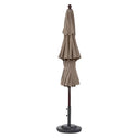 Proshade 11ft Market Umbrella Cast Shale with Collar Tilt