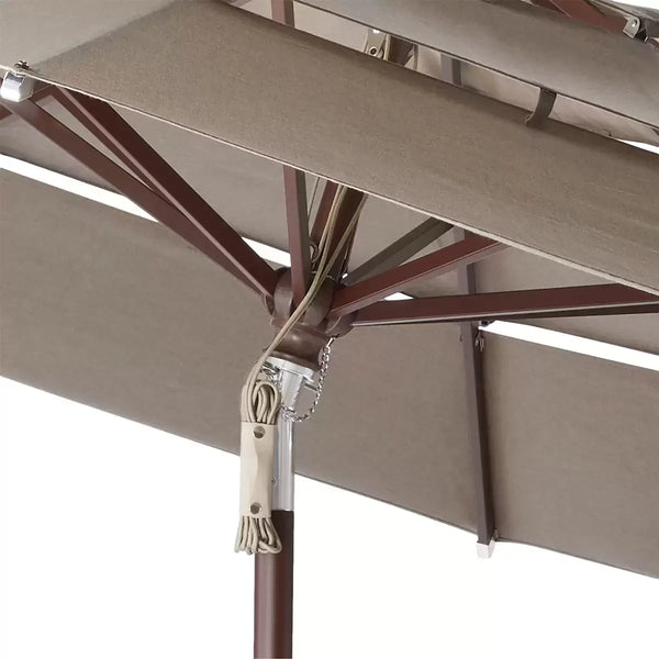 Proshade 11ft Market Umbrella Cast Shale with Collar Tilt