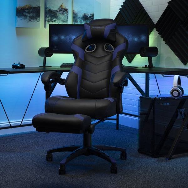 Respawn 110 Pro Racing Style Gaming Chair, in Blue