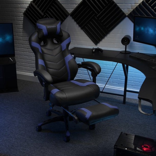 Respawn 110 Pro Racing Style Gaming Chair, in Blue