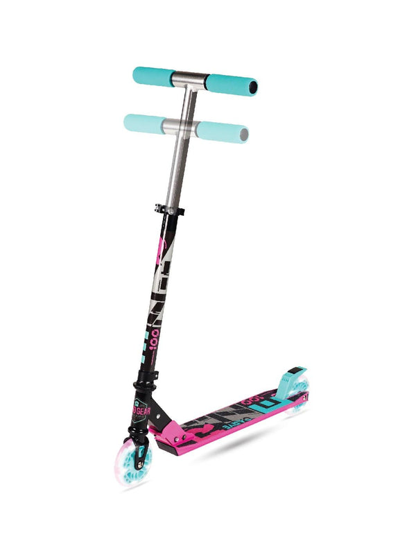 Madd Gear Rize Light-Up Scooter - Pink Teal