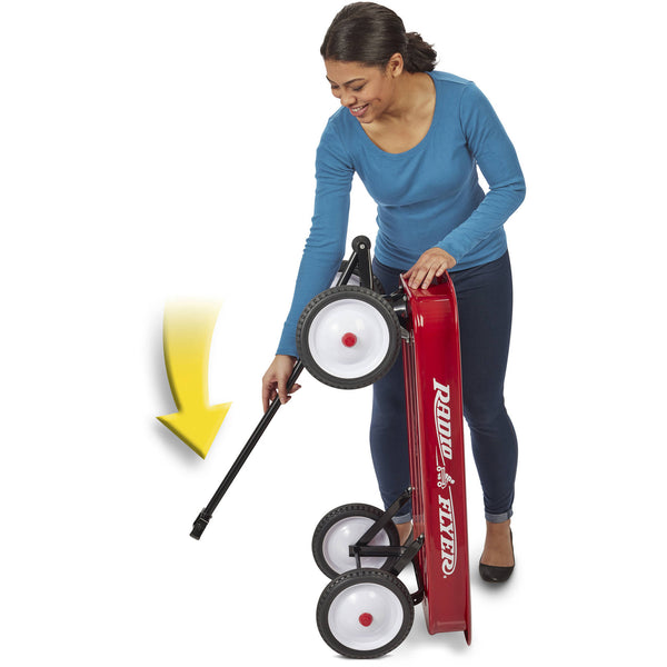 Radio Flyer, Original Classic Red Wagon, Steel Body, Red