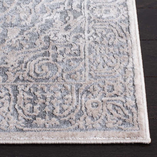 Reflection Area Rug , Gray - Cream 7 x 10 (240 cm x 300 cm)