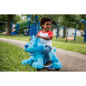 Rideamals Snack Time Blue Interactive 6 V Trax Powered Ride-On