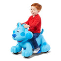 Rideamals Snack Time Blue Interactive 6 V Trax Powered Ride-On