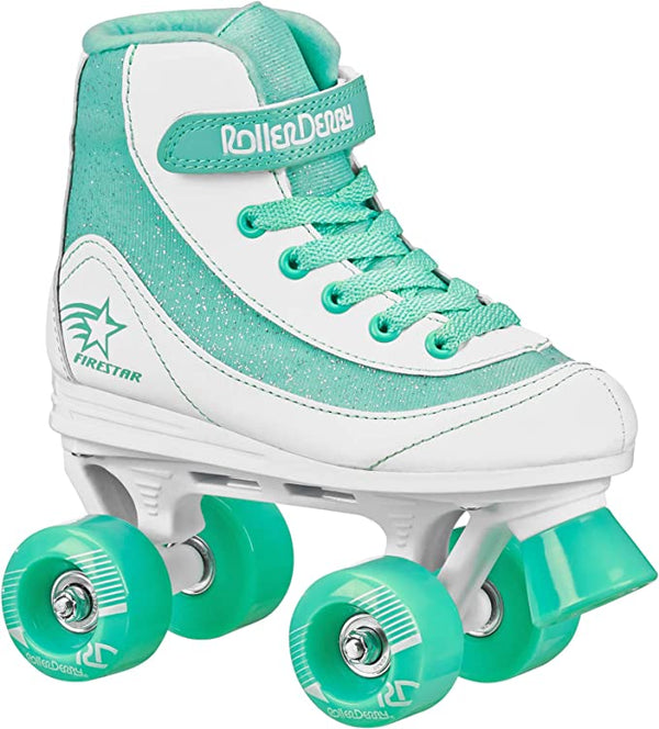 Roller Derby Firestar Youth Girl's Quad Roller Skates - size 12 US / 29 EUR
