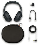 Sony - WH-1000XM3 Wireless Noise-Cancelling Over-the-Ear Headphones - Black