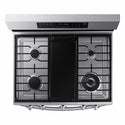 Samsung 6.0 cu. ft. Smart Freestanding Gas Range with No-Preheat Air Fry, Convection+ & Stainless Cooktop