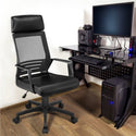 SmileMart Adjustable Ergonomic Mesh Office Chair Swivel , Black