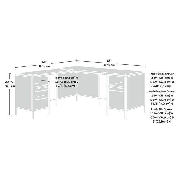 Sproul L-Shape Executive Desk