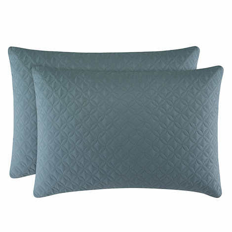 Style Decor 6-piece Comforter and Coverlet Set - Freemont Slate Blue