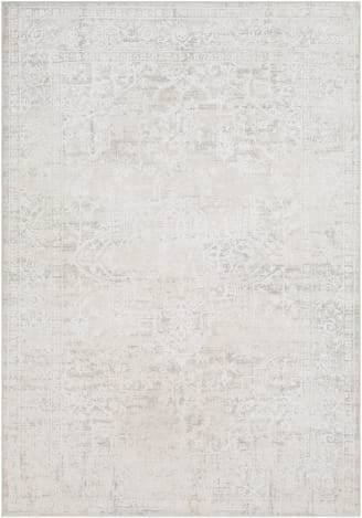 Surya Aisha Area Rug Medium Gray - White  12'  x 15' (365 cm x 457 cm)
