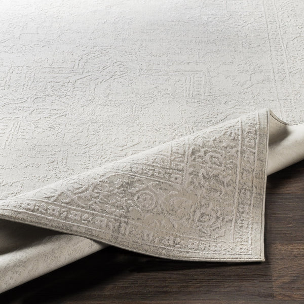 Surya Aisha Area Rug Medium Gray - White  12'  x 15' (365 cm x 457 cm)