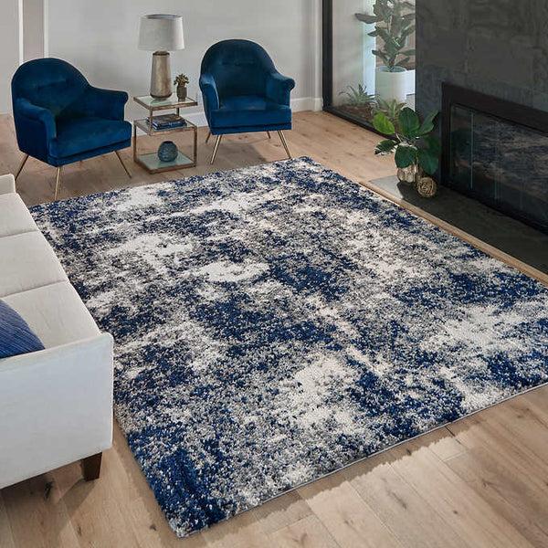 Thomasville Bali Cloud Plush Shag, Garda Blue