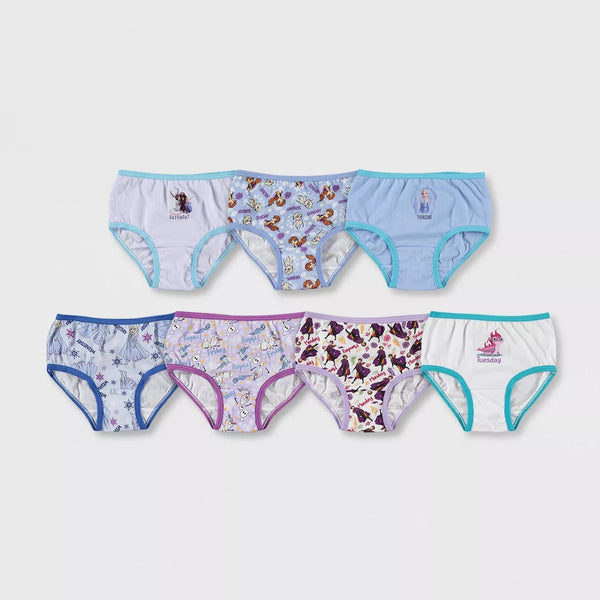 Toddler Girls' 7pk Frozen Briefs  2T-3T