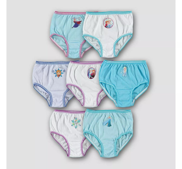 Toddler Girls' 7pk Frozen Briefs  2T-3T