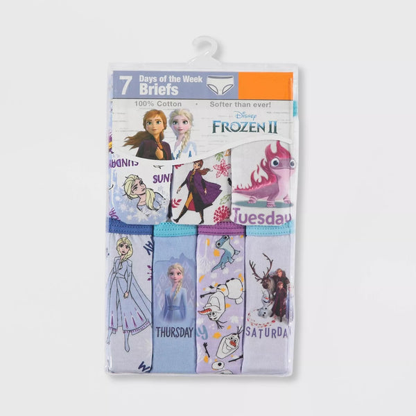 Toddler Girls' 7pk Frozen Briefs  2T-3T