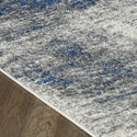 Totti Aries Frise Area Rug in Cream Navy  10' 6 