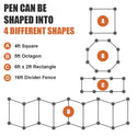 Vibrant Life, 8-Panel Pet Exercise Play Pen with Door, 24