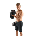 Weider Select-a-Weight 50 lb. Adjustable Dumbbell Set and Storage Tray, Sold as Pair
