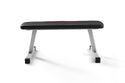 Weider Traditional Flat Bench with a Sewn Vinyl Seat for Dumbbell and Bodyweight Strength Training