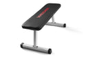 Weider Traditional Flat Bench with a Sewn Vinyl Seat for Dumbbell and Bodyweight Strength Training