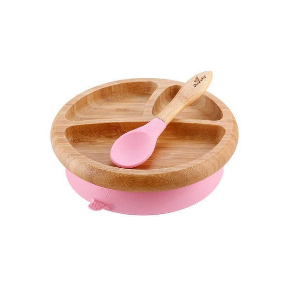 Bamboo Suction Baby Plate & Spoon