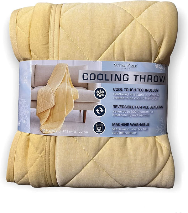Sutton Place Collection Cooling Blanket (Yellow)